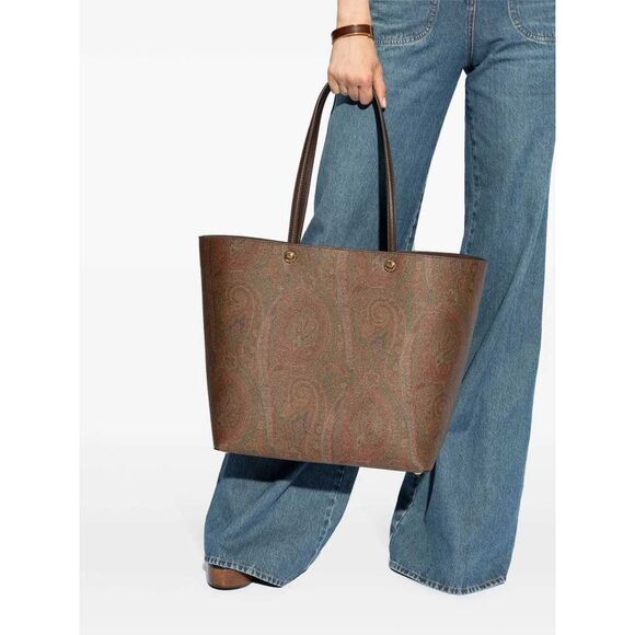 Etro Women Paisley Print Tote Bag - Picture 6 of 6